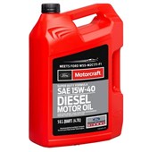 MOTORCRAFT Super Duty Diesel; SAE 15W-40; 5 Quart